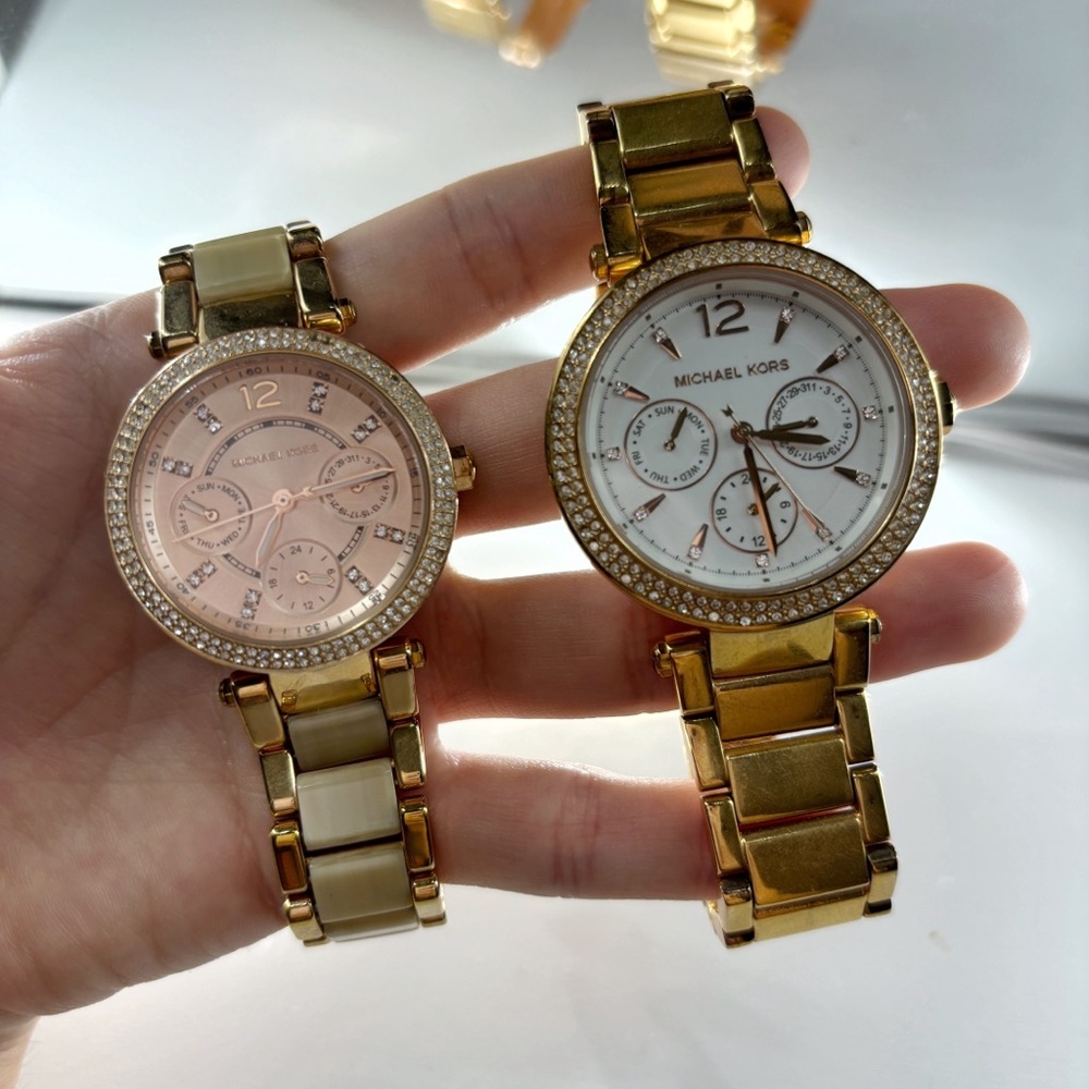 Michael Kors Rose Gold Watch Bundle
